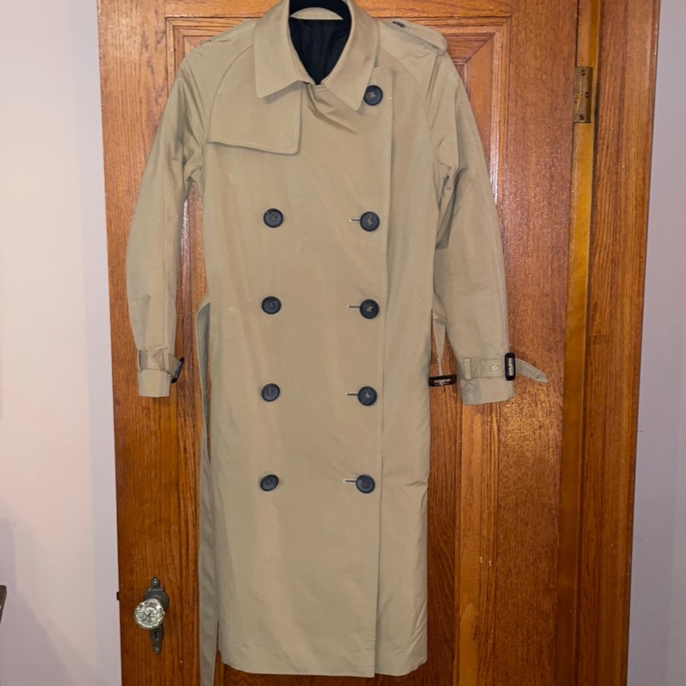 The Reracs (from Barneys New York) women’s trench Sz S; Camel - fabulous!
